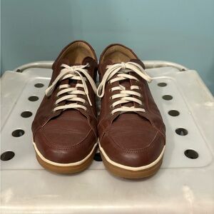 Cole Haan Men's Brown Leather Sneakers